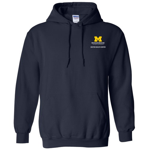 Mens/Unisex Gildan Heavy Blend Hooded Sweatshirt -- Navy