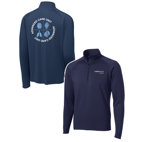 Sport Tek Sport Wick Stretch Half Zip Pullover -- True Navy