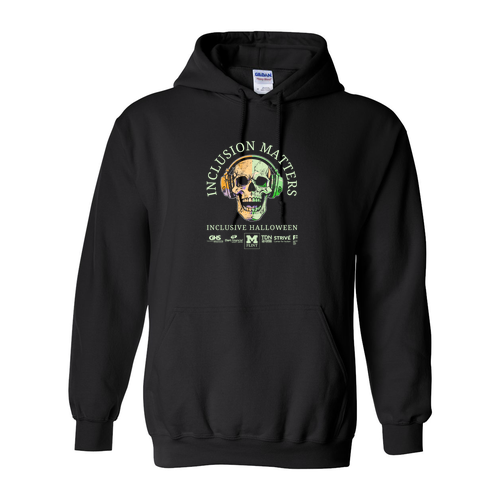 Mens/Unisex Gildan Heavy Blend Hooded Sweatshirt -- Black
