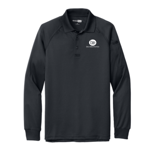Cornerstone Select Long Sleeve Snag Proof Tactical Polo -- Charcoal