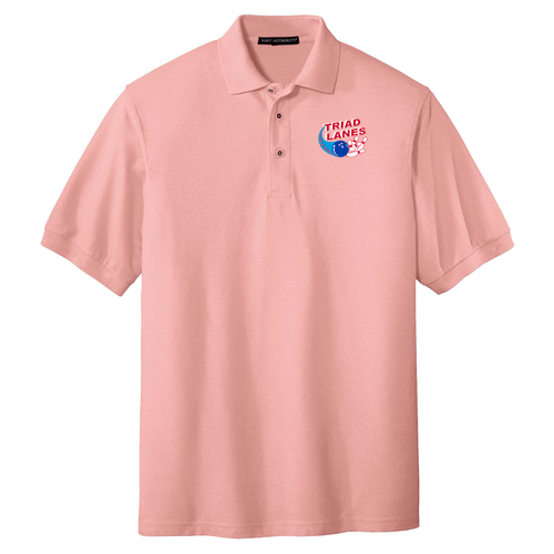 Port Authority Silk Touch Sport Shirt -- Light Pink