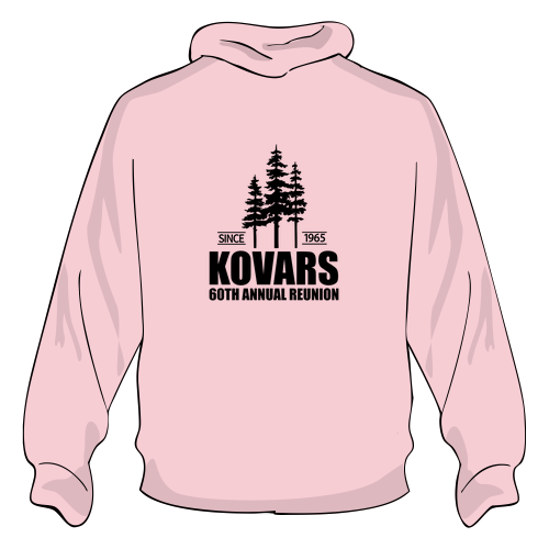 Independent Trading Midweight Hooded Sweatshirt -- Light Pink