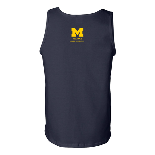 Gildan Ultra Cotton Tank Top -- Navy, State Flag