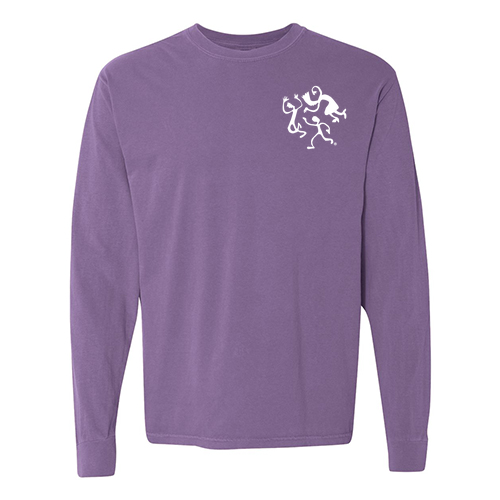 Comfort Colors Ringspun Long Sleeve Tee -- Violet