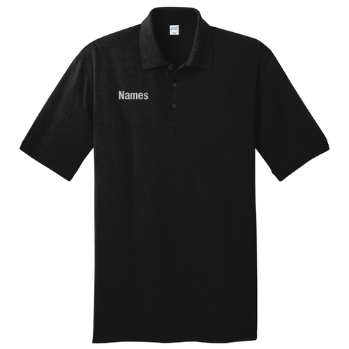 Port & Company Core Blend Jersey Knit Polo -- Jet Black