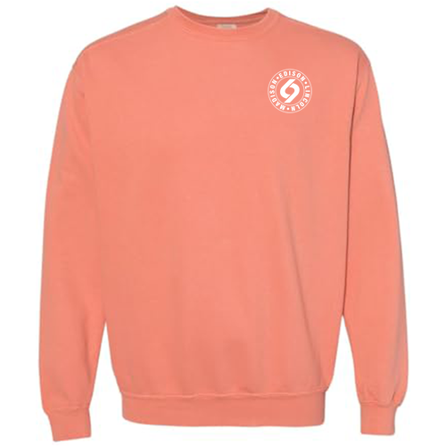 Comfort Colors Adult Crewneck Sweatshirt -- Terracotta