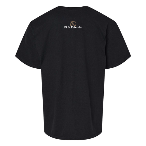 Gildan Youth Softstyle Cvc T-Shirt -- Pitch Black