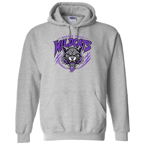 Gildan Heavy Blend Hooded Sweatshirt -- Sport Grey