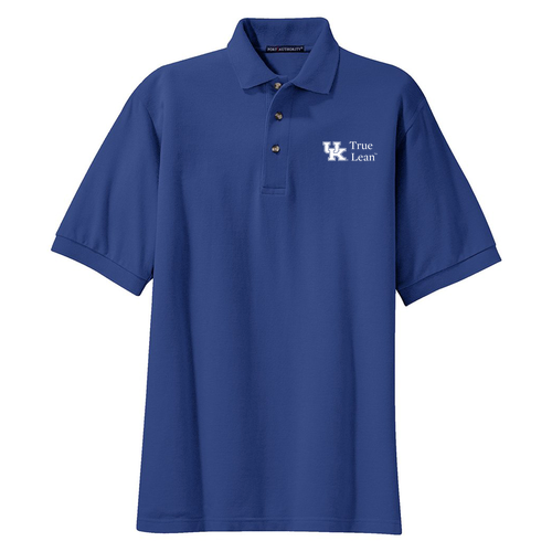 Port Authority Pique Knit Sport Shirt -- Royal