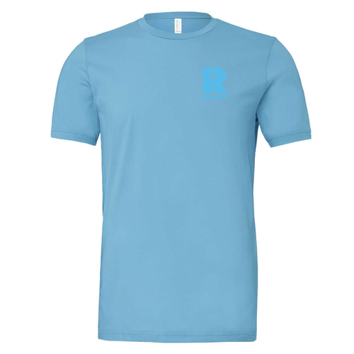 Bella Canvas Unisex Jersey T-Shirt -- Ocean Blue -- Romanoff