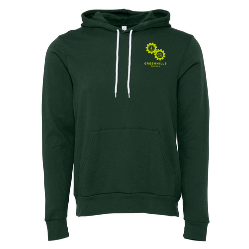 Mens/Unisex Bella Canvas Soft Sponge Fleece Hoodie -- Forest
