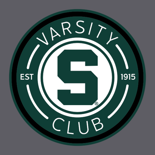 Enza Varsity Hockey Laced Hood -- Dark Heather / White