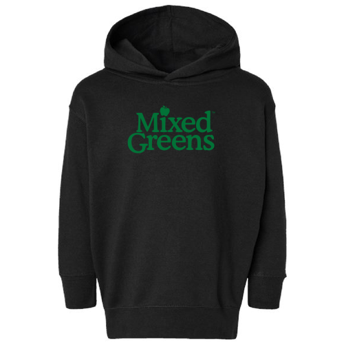 Toddler Rabbit Skins Pullover Fleece Hoodie -- Black