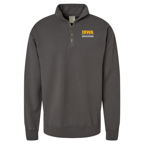 Comfortwash Unisex Fleece Quarter-Zip Sweatshirt -- New Railroad