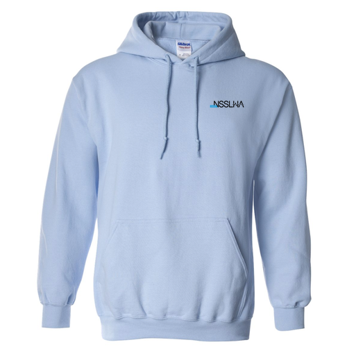 NSSLHA Gildan Heavy Blend Hooded Sweatshirt -- Light Blue