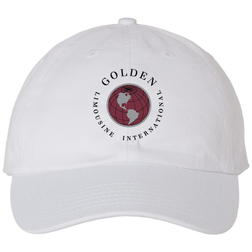 Valucap Bio-Washed Unstructured Hat -- White
