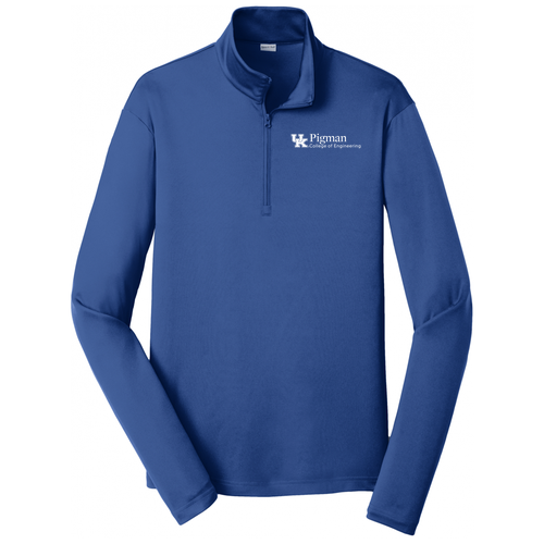 Sport-Tek PosiCharge Competitor Quarter Zip Pullover -- Royal