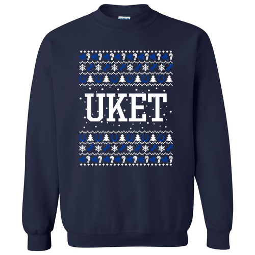 UKET Gildan Heavy Blend Crew Neck Sweatshirt -- Navy
