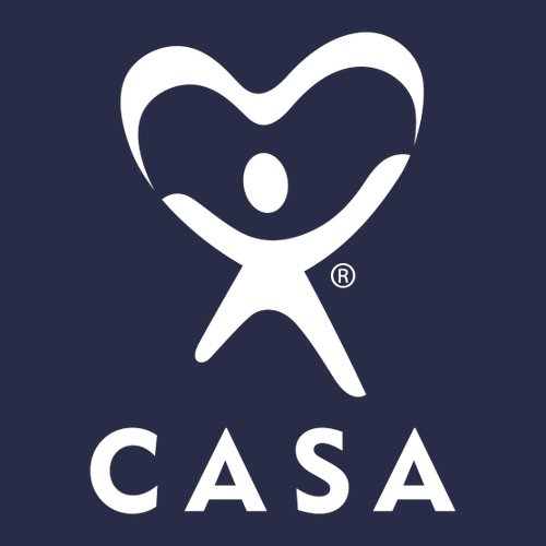 Monroe County CASA Fleece Jacket (True Navy)