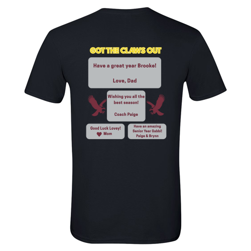 Got the Claws Out Tee -- Black