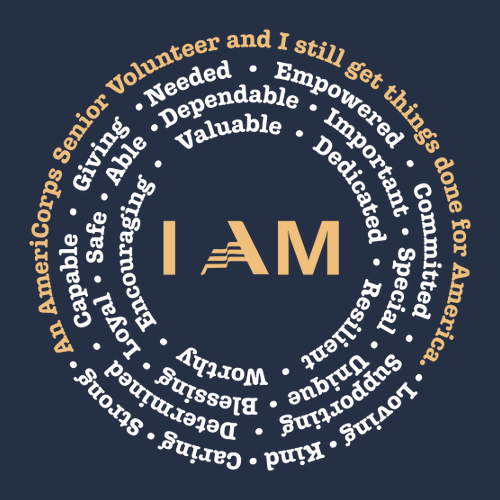 I Am Longsleeve -- Navy