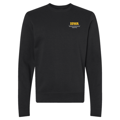 J. America BTB Fleece Crew -- Black