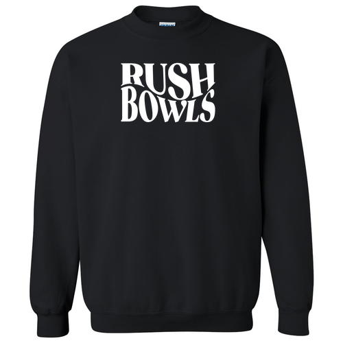 Rush Bowls Warp Crewneck Black