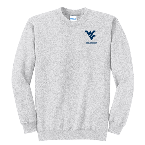 Port and Company Classic Crewneck Sweatshirt -- Ash (SADHA)