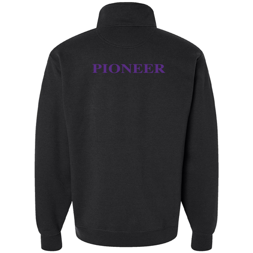 Quarter-Zip Sweatshirt -- Black