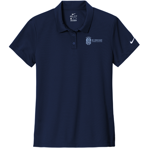 Nike Ladies Dry Essential Solid Polo -- Midnight Navy
