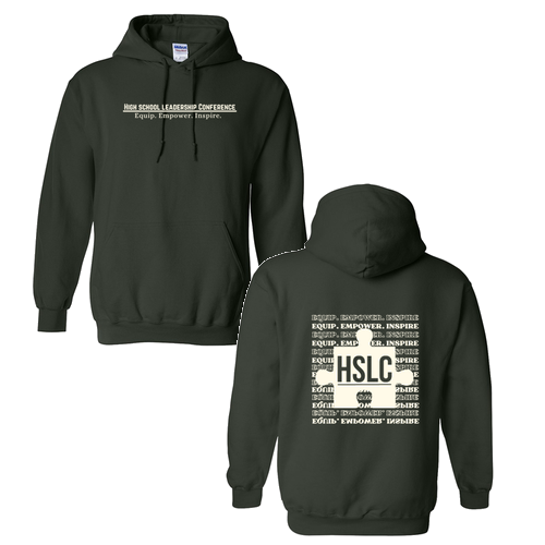 Gildan Heavy Blend Hooded Sweatshirt -- Forest Green