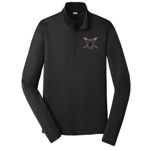 Morgantown Mambas Sport-Tek PosiCharge Competitor Quarter Zip Pullover -- Black
