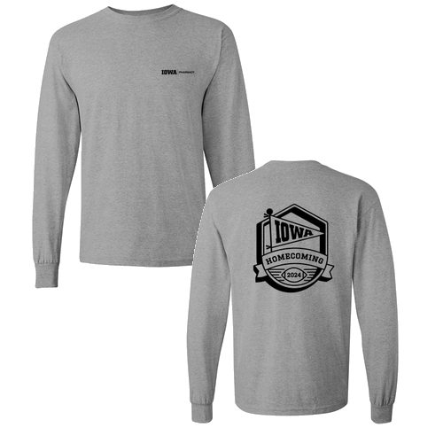 Gildan Heavy Cotton Longsleeve Basic T-Shirt -- Sport Grey