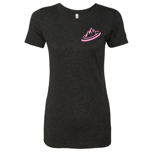 Breakin' Clays Ladies T-Shirt- Black (Pink)