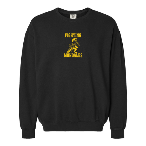 Comfort Colors Lightweight Adult Ringspun Crewneck Sweatshirt -- Black