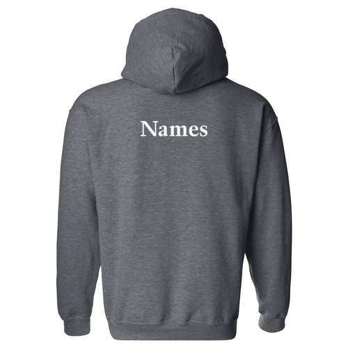 Gildan Heavy Blend Hooded Sweatshirt -- Dark Heather