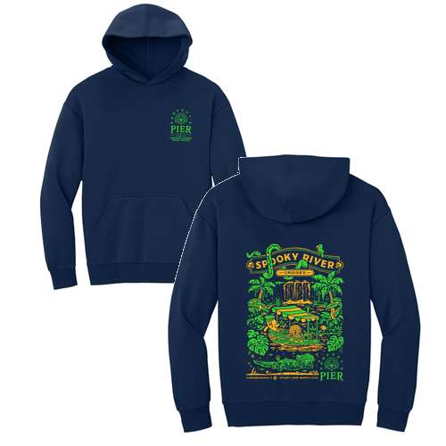 District V.I.T. Heavyweight Fleece Hoodie -- Dark Royal