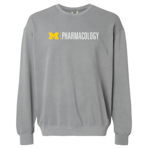 Mens/Unisex Comfort Colors Lightweight Soft Ringspun Crewneck Sweatshirt -- Grey