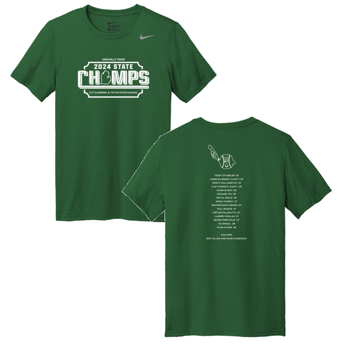 Nike Team Rlegend Tee -- Gorge Green
