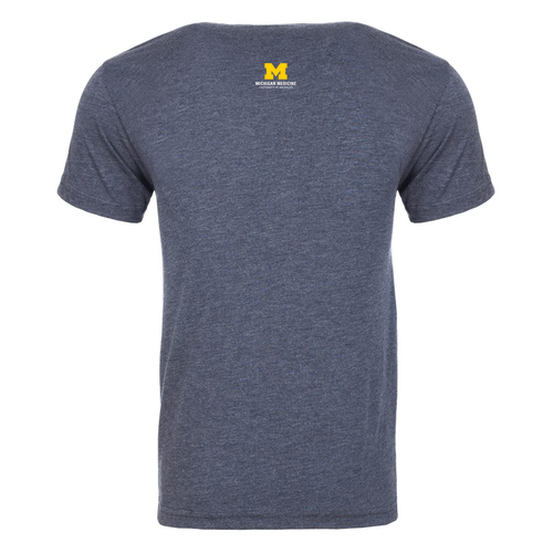 Unisex Michigan Answers Super Soft T-Shirt -- Navy