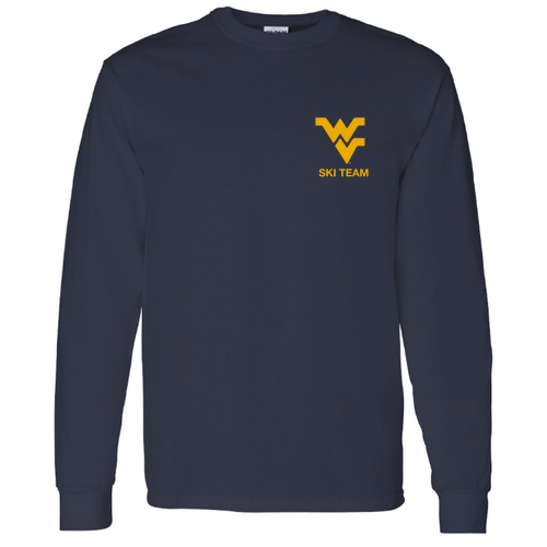 Gildan Heavy Cotton Longsleeve Basic T-Shirt -- Navy