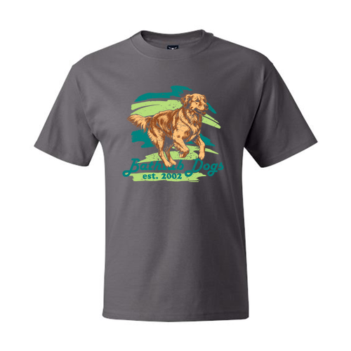 Hanes Beefy-T Basic T-Shirt -- Smoke Grey