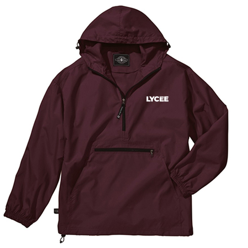 Charles River Pack-N-Go Pullover -- Maroon
