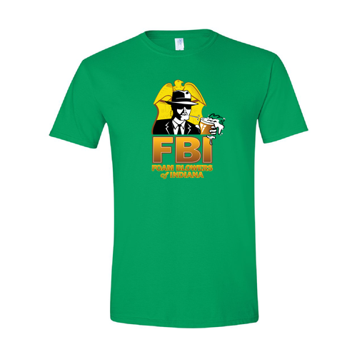 Gildan SoftStyle Fitted T-Shirt -- Irish Green