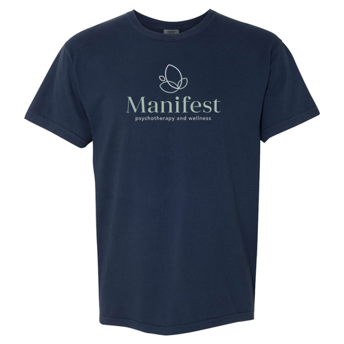 Comfort Colors Ringspun Garment Dyed T Shirt -- True Navy