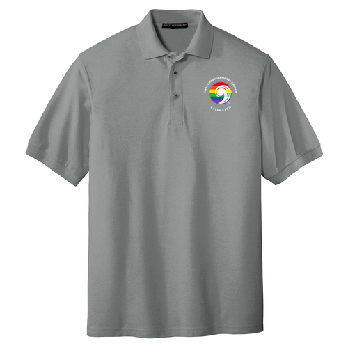 Port Authority Silk Touch Sport Shirt -- Cool Grey