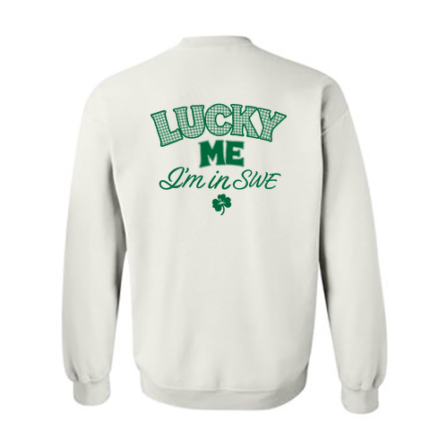 Gildan Heavy Blend Crew Neck Sweatshirt -- White