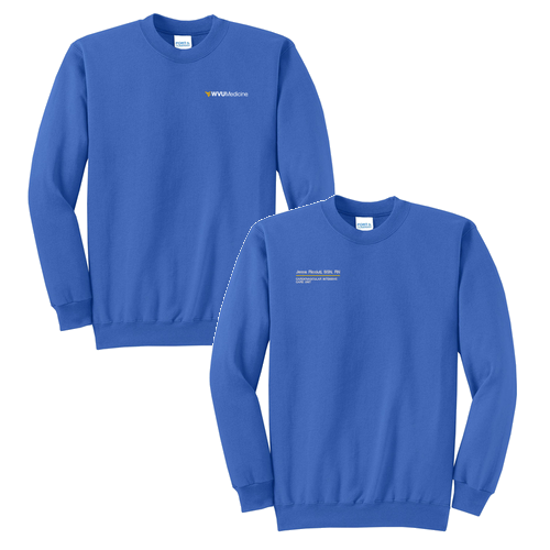 Port and Company Classic Crewneck Sweatshirt -- Royal