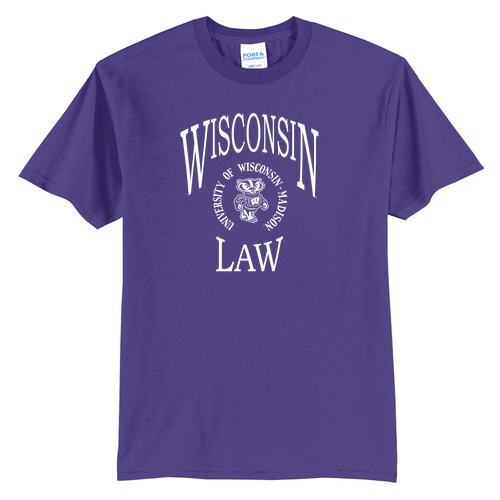 Port and Company 50/50 Blend Basic T-Shirt -- Purple