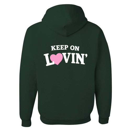 Jerzees 8 oz 50/50 Nublend Adult Hooded Sweatshirt -- Forest Green